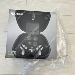 xbox 엘리트2 게임패드 팩(키트구성품) 단순개봉 판매합니다.