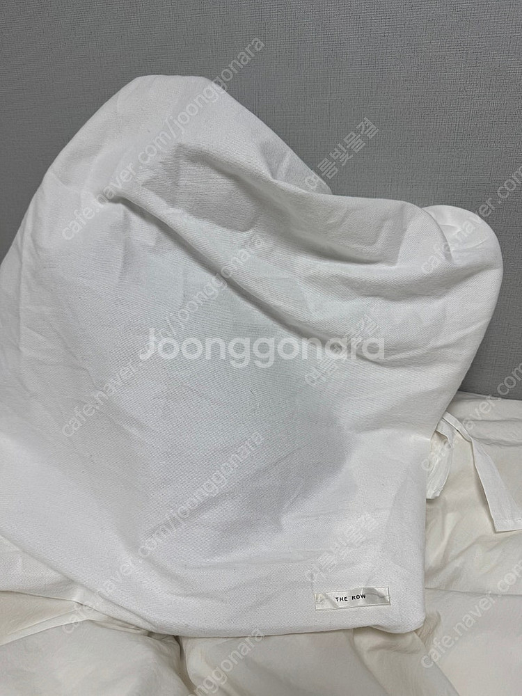 더로우 파크백 토트 미디엄 새들 가죽 체스넛 새상품--9