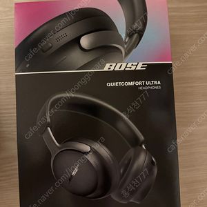 보스 qc 울트라 헤드폰 블랙 미개봉
