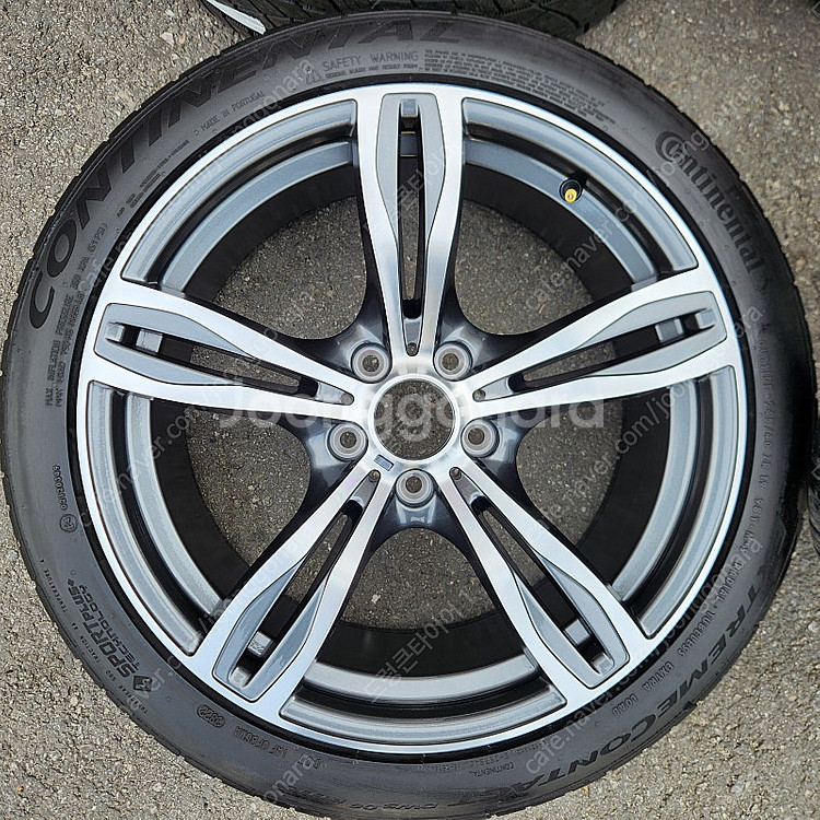 [판매] BMW M5 스타일 19인치 휠 타이어 세트 팝니다.F바디용--3