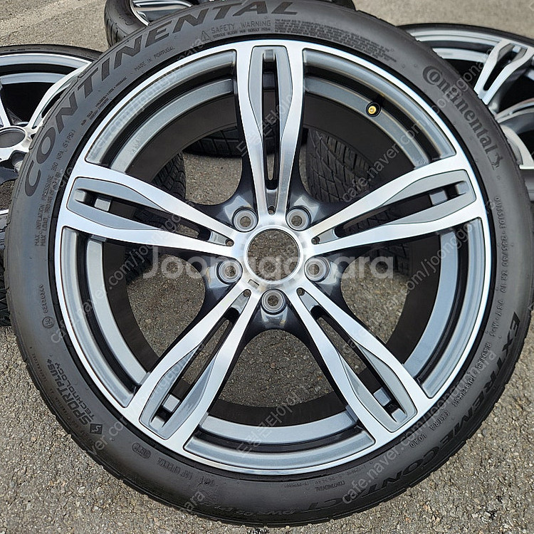 [판매] BMW M5 스타일 19인치 휠 타이어 세트 팝니다.F바디용--4