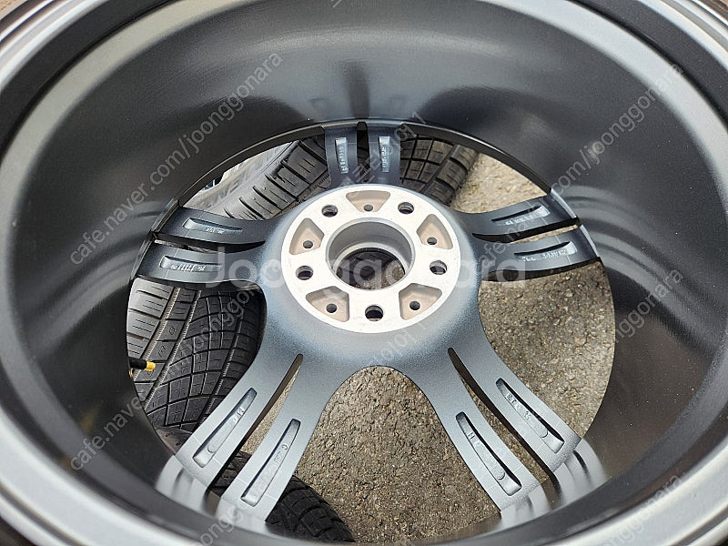 [판매] BMW M5 스타일 19인치 휠 타이어 세트 팝니다.F바디용--6