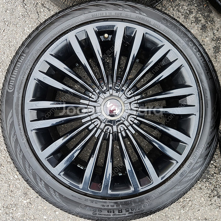 [판매] 기아 더 K9 19인치 블랙유광 순정휠 타이어 세트 판매 합니다 245 45 19 275 40 19--3