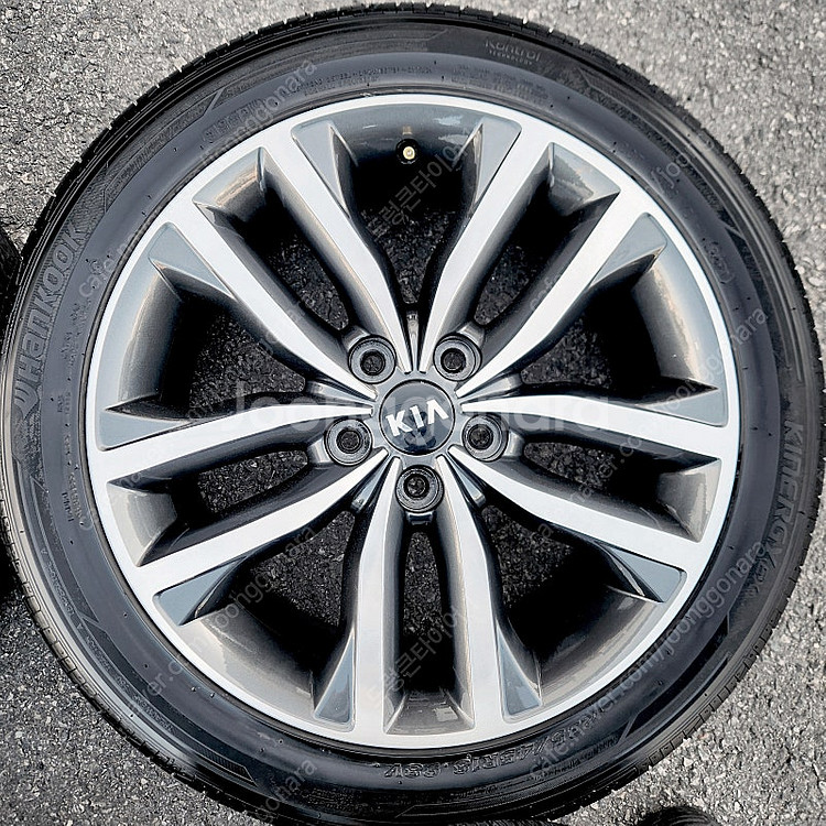 [판매] 기아 K5 페리 18인치 순정휠 타이어 세트 팝니다. 235 45 18--2