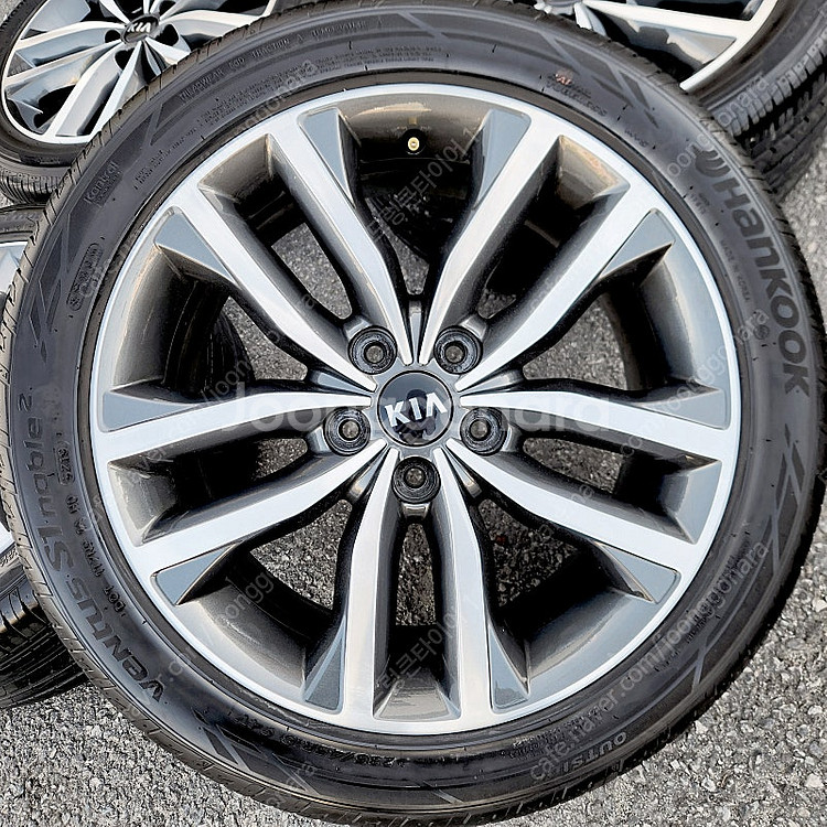 [판매] 기아 K5 페리 18인치 순정휠 타이어 세트 팝니다. 235 45 18--4