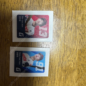 전민재나 윤동희로 김원중 띠부씰구합니다