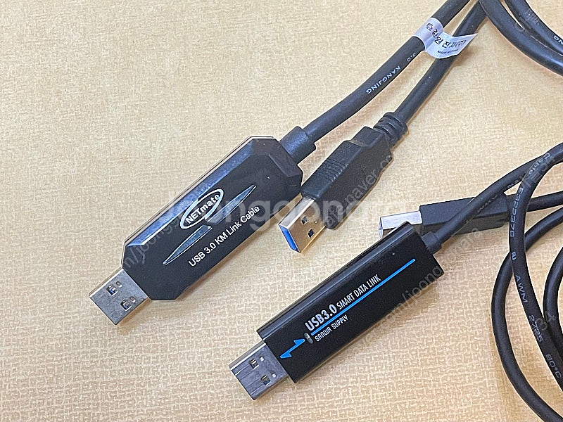 1. 넷메이트 USB 3.0 링크 케이블입니다 2개--0