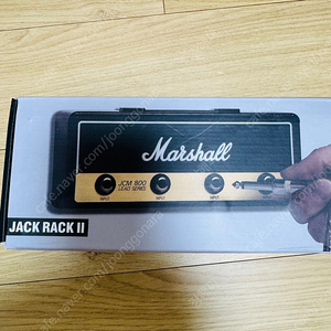 마샬 잭랙2 정품 키홀더 새상품 marshall