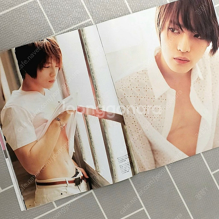 JYJ 김재중 영웅재중 2010년도 anan잡지 판매--2