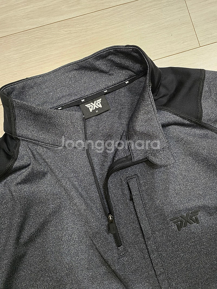 pxg 남성골프웨어 기능성반집업 105--2