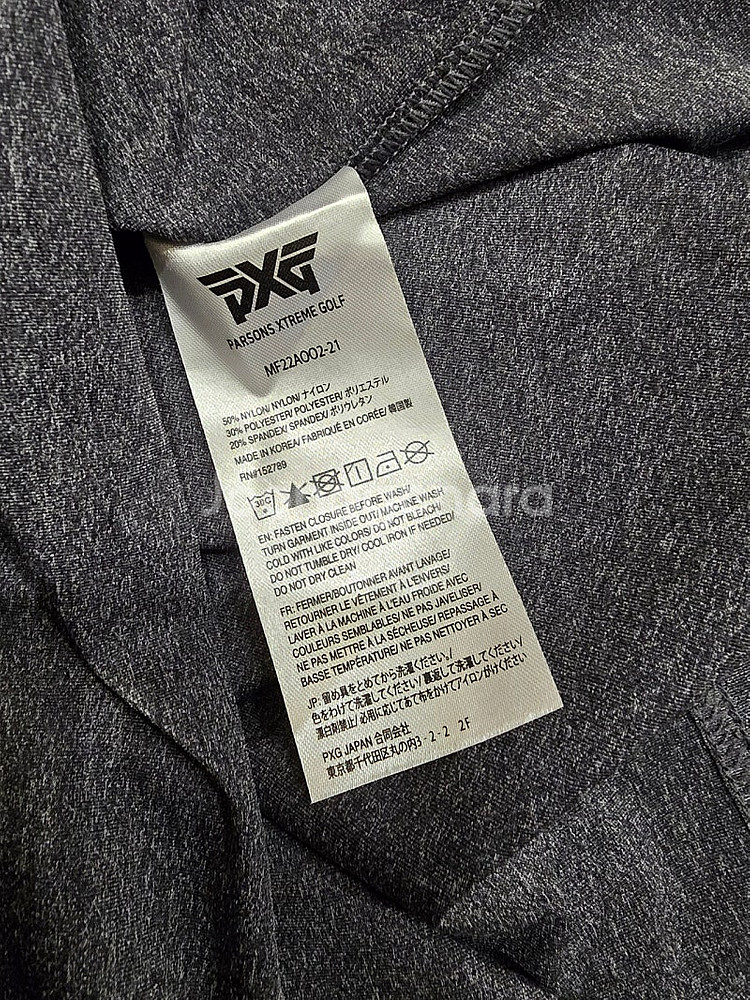 pxg 남성골프웨어 기능성반집업 105--5