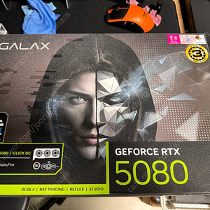 갤럭시 rtx5080 black oc 미개봉