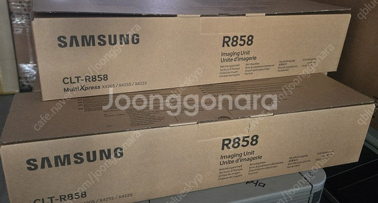 삼성 CLT-R858 드럼 2개 판매합니다--0