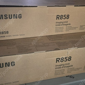 삼성 CLT-R858 드럼 2개 판매합니다