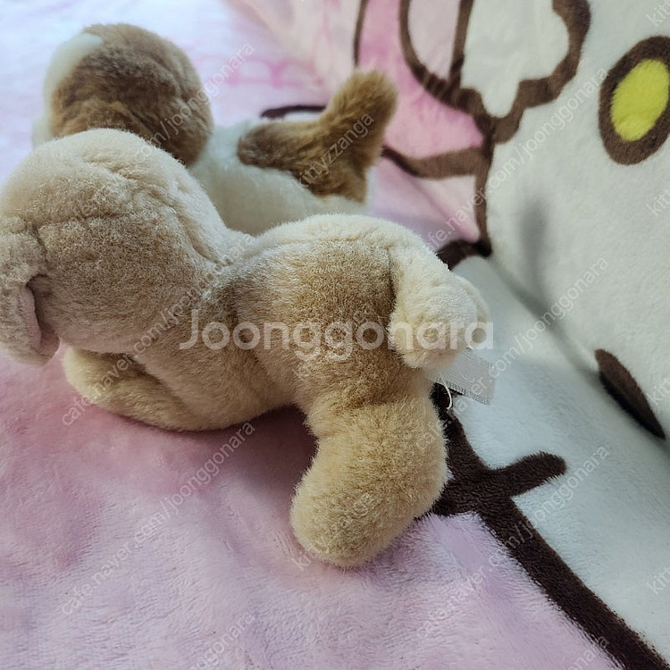 레트로 빈티지 아기강아지 인형 2마리 시고르자브종--2