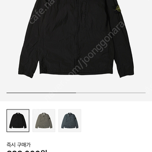 [xl]스톤 아일랜드 11819 나일론 메탈 인 에코닐 리제너레이티드 나일론 오버셔츠 블랙 - 24FW