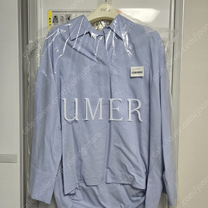 유메르 어나더 도쿄 루즈 셔츠 스카이 새상품