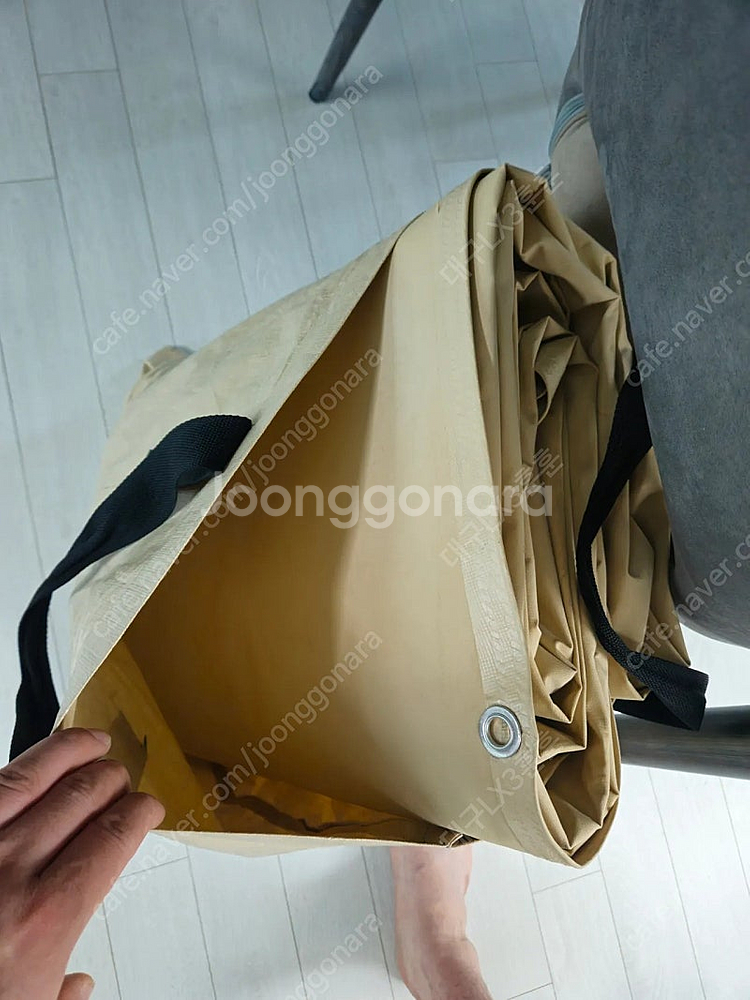 노스피크 옐로우스톤 우레탄창 그라운드시트 판매--4