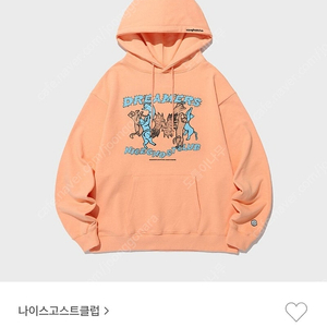 나이스고스트클럽 후드티 오버핏, s사이즈 (택포) 여성 후드티, 남녀공용