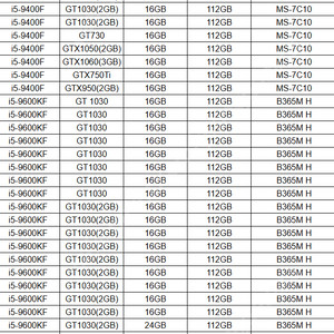 (경기) i5-9400F, i5-9600KF 완본체 팝니다 대량 컴퓨터