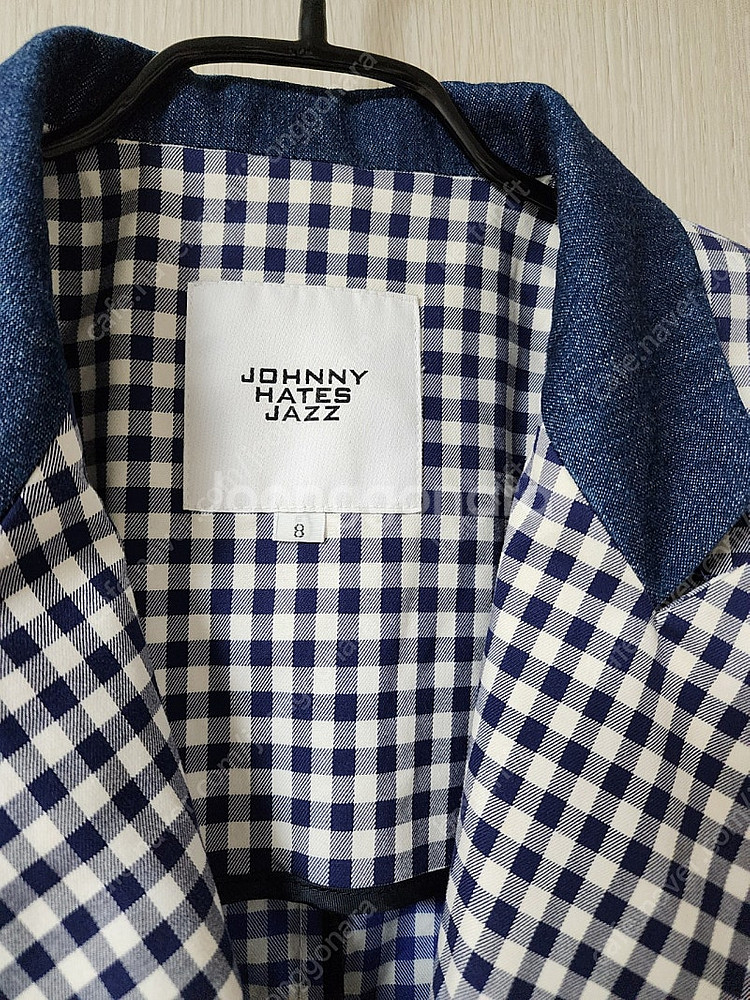 쟈니헤잇재즈 체크 자켓 블레이져 코튼자켓--3