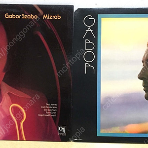 LP ; gabor szabo 가보르 자보 엘피 음반 2장, 재즈, 재즈-펑크 jazz, jazz-funk 재즈 기타