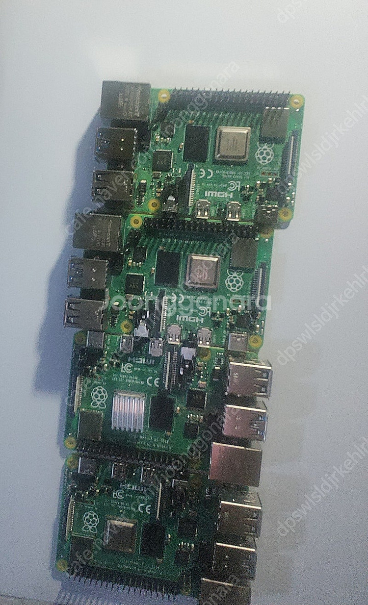 라즈베리파이 4 4GB 4개 일괄--0