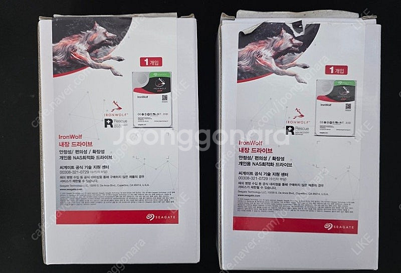 씨게이트 나스용 IRONWOLF HDD 2T / 25....--0