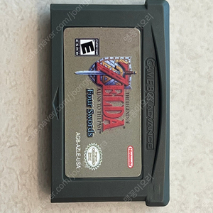 GBA 젤다의 전설 신들의 트라이포스 북미판 알팩