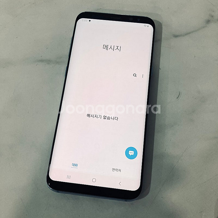 갤럭시 S8플러스+ 64기가 블루 깔끔한기기 8만원 판...--5
