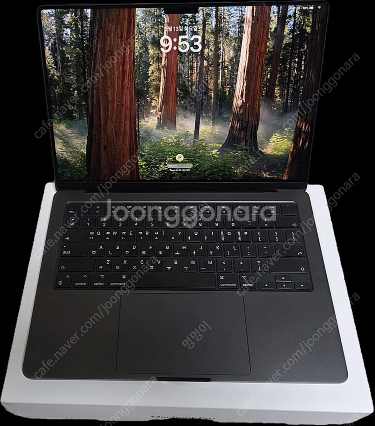 맥북 프로 14 M3 Pro 스페이스 블랙--0