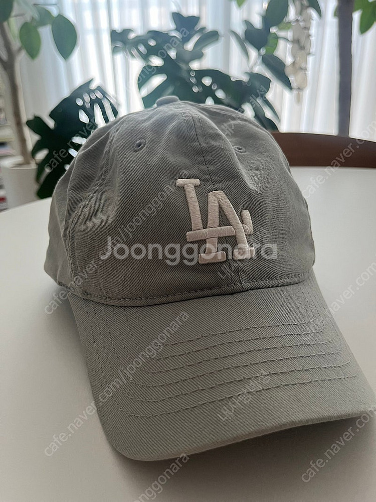 MLB LA볼캡 그레이색상--0