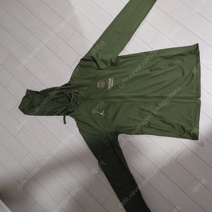 NIKE 나이키 파리생제르맹 스트라이크 4th 풋볼 후드 트랙수트 세트 그린 FD7119-327 해외M사이즈(한국 사이즈L)