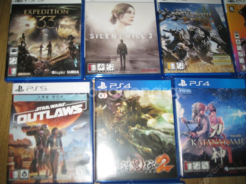 Ps5 몬스터헌터 와일즈 용과같이8외전 및 Ps4타이틀...--0