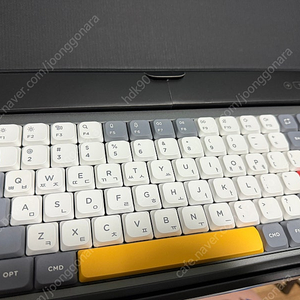 nuphy 누피 키보드 air 75 v2 갈축 팝니다