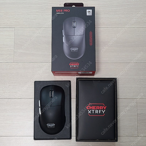 체리 XTRFY M68 PRO 무선 마우스 블랙