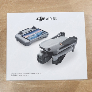 DJI 에어3S 플라이 모어 콤보(RC2 포함) 판매합니다