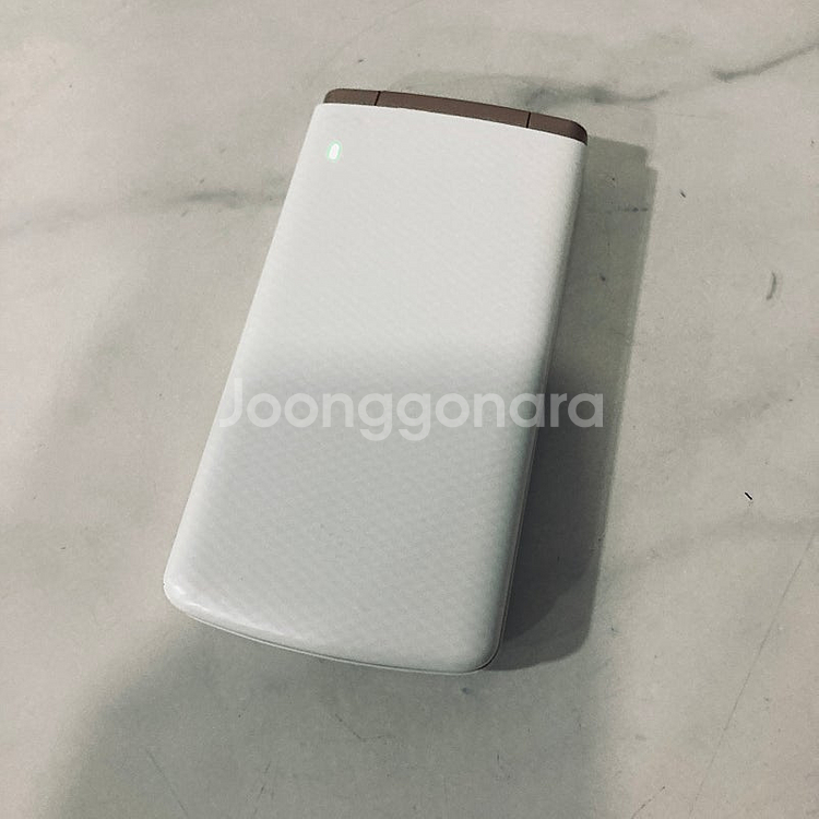 LG 엘지 스마트폴더 화이트 액정S급 매우깨끗한기기 1...--3