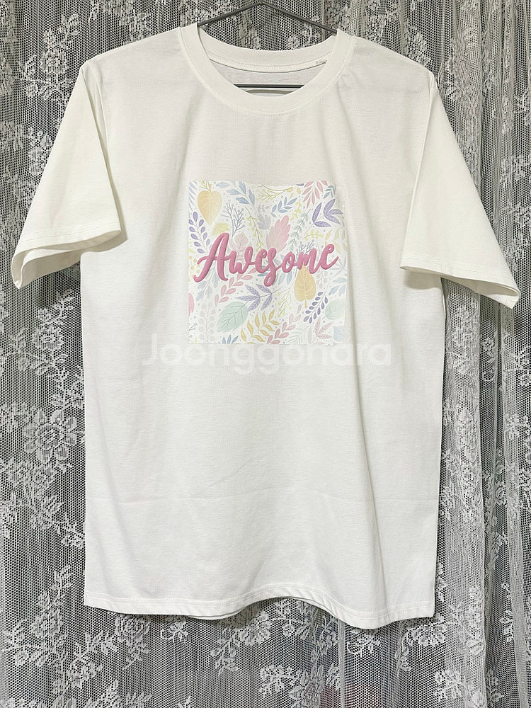 (새상품) 여성 레터링 티셔츠--4