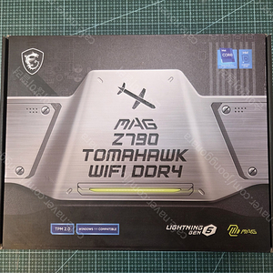 MSI MAG Z790 토마호크 WIFI DDR4 미개봉 새 제품 팝니다