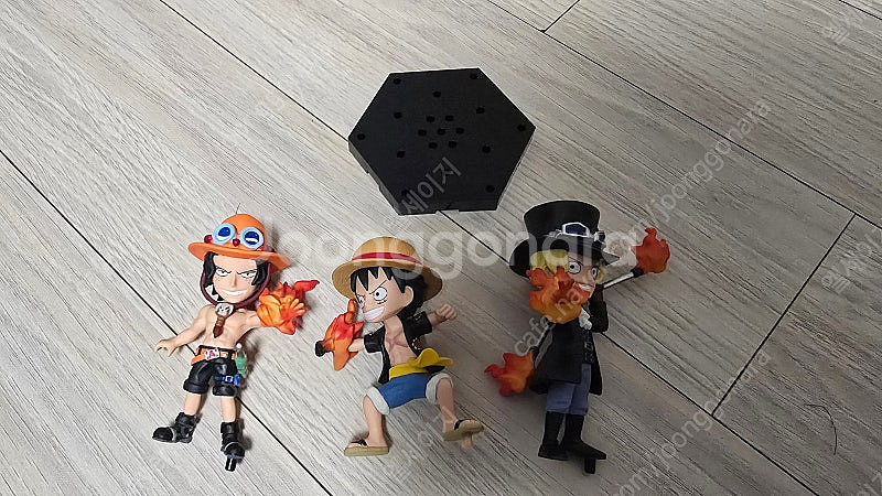 원피스 제일복권 뜨거운인연 E상 카드스탠드 피규어 세트...--3