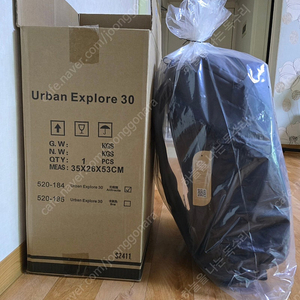 시모다 어반 30L(블랙) 팝니다.