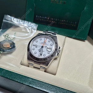 (새상품) ROLEX 롤렉스 익스플로러II 폴라 흰판