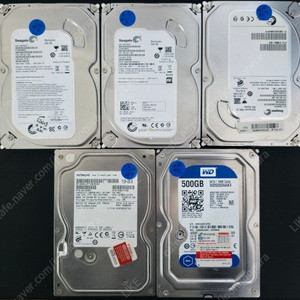 하드 500G / 3.5 HDD500G / 최저가 / 수량150개 판매