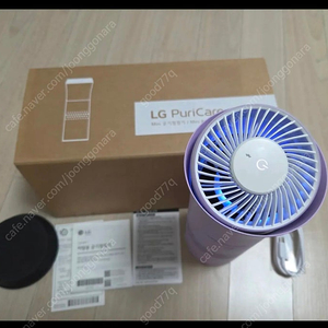 LG퓨리케어 공기청정기 미니 라벤다 싸게 팝니다 풀박스