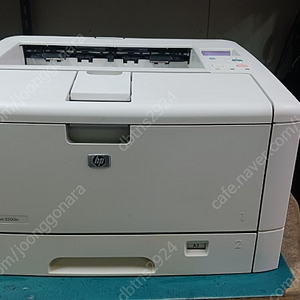 HP5200tn현장도면 출력용(A3)흑백레이져프린터기