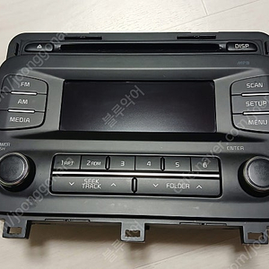 더뉴K5 mp3 블루투스 오디오(96170-2T810) 전면부 - 1만원 !