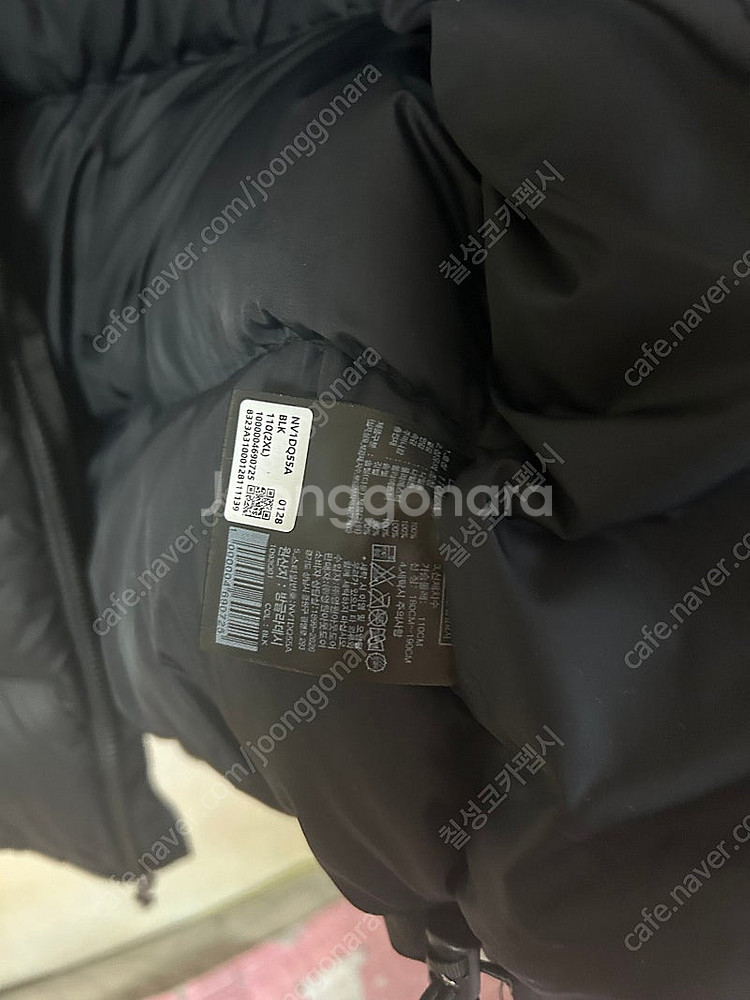 노스페이스 눕시 패딩조끼 2xl 판매합니다.--2