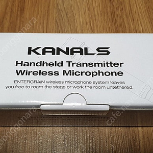 [미사용, 새제품] KANALS 카날스 포터블 무선마이크