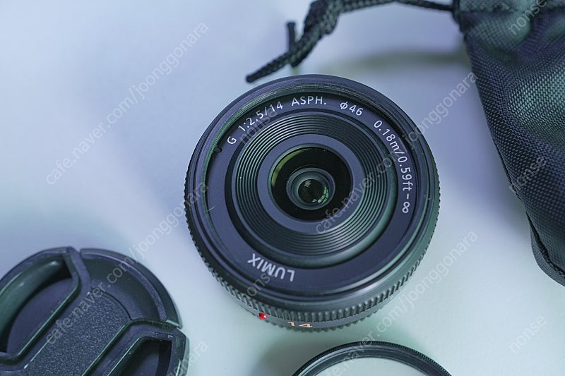 파나소닉 루믹스 단렌즈 G 14mm F2.5 ASPH 를 판매합니다.--2